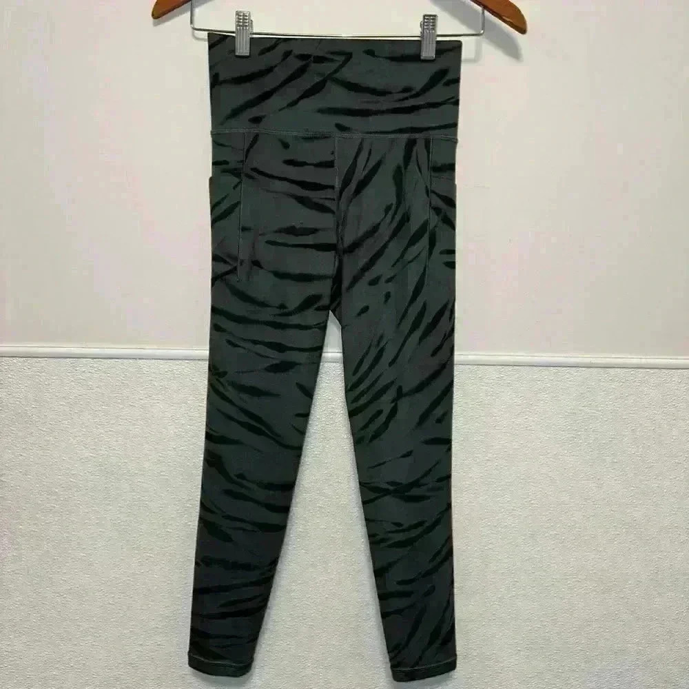 Athleta Leggings, Extra Small, Grey & Black - Picture 2 of 13